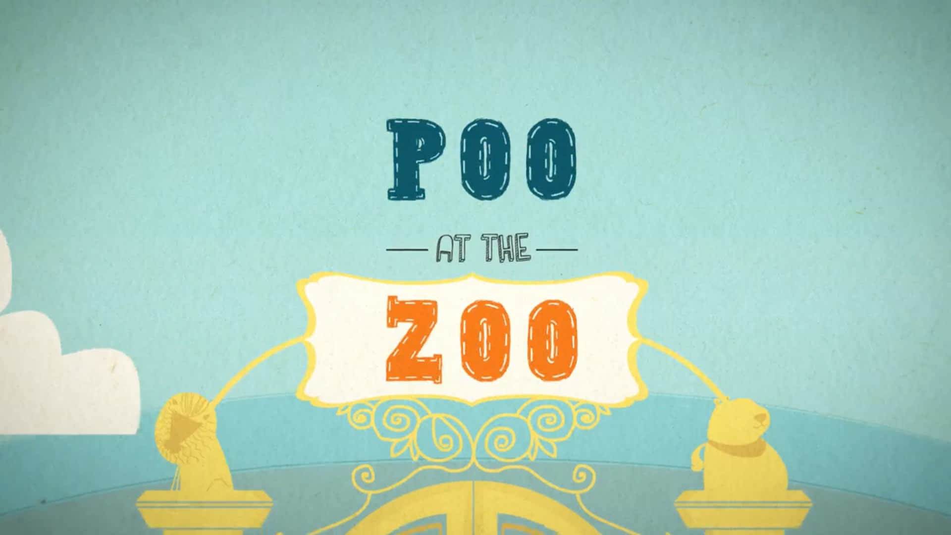 Poo at the Zoo, animated music video